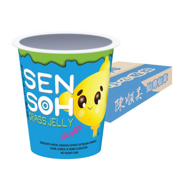 Sensoh grass jelly drink 24cups carton